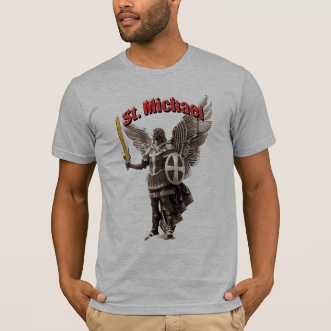 Camiseta T-shirt de Michael do arcanjo (Frente)