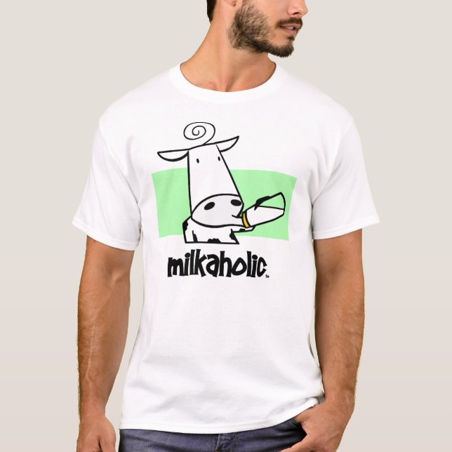 Camiseta T-shirt de Milkaholics (Frente)
