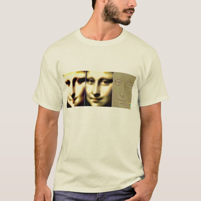 Camiseta T-shirt de Mona Lisa (Frente)