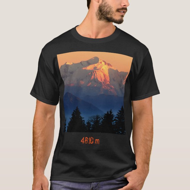 Camiseta T-shirt de Mont Blanc 4810 (Frente)