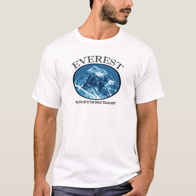 Camiseta T-shirt de Monte Everest (Frente)