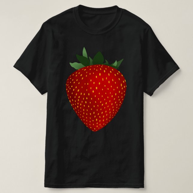 Camiseta T-Shirt de morango (Frente do Design)