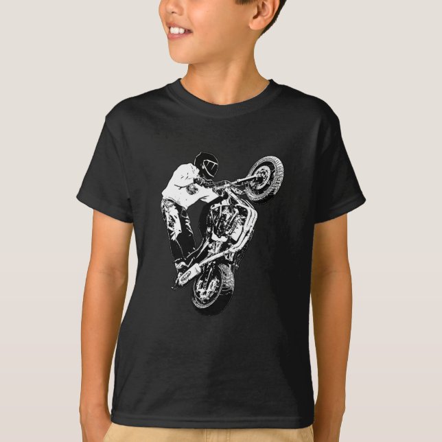 Camiseta T-Shirt de motocicleta (Frente)
