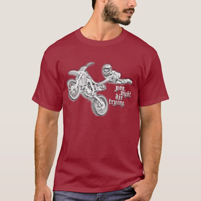 Camiseta T-shirt de Motorcross (Frente)