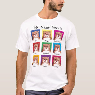 Camiseta T-shirt de muitos humores