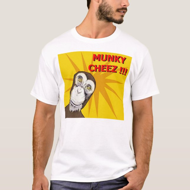 Camiseta T-shirt de Munky Cheez (Frente)