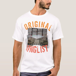 Camiseta T-Shirt de Música Escolar Antiga com Cassete Perso