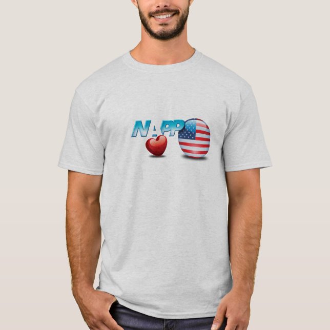 Camiseta T-shirt de NAPP EUA (Frente)