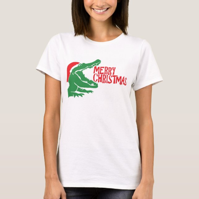 Camiseta T-Shirt de natal de jacador (Frente)