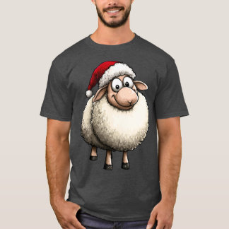 Camiseta T-Shirt de Natal de Ovinos