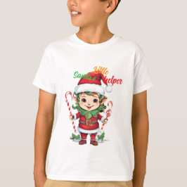 Camiseta T-Shirt de Natal do Elfo dos papais noeis
