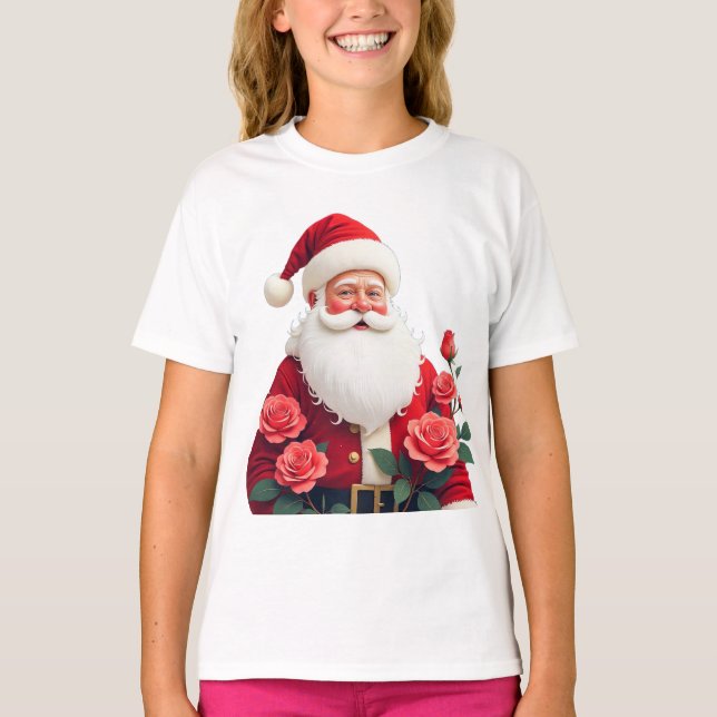 Camiseta T-Shirt de Natal Papais noeis (Frente)