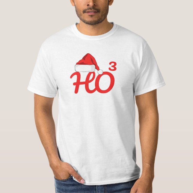 Camiseta T-Shirt de Natal Para papais noeis (Frente)