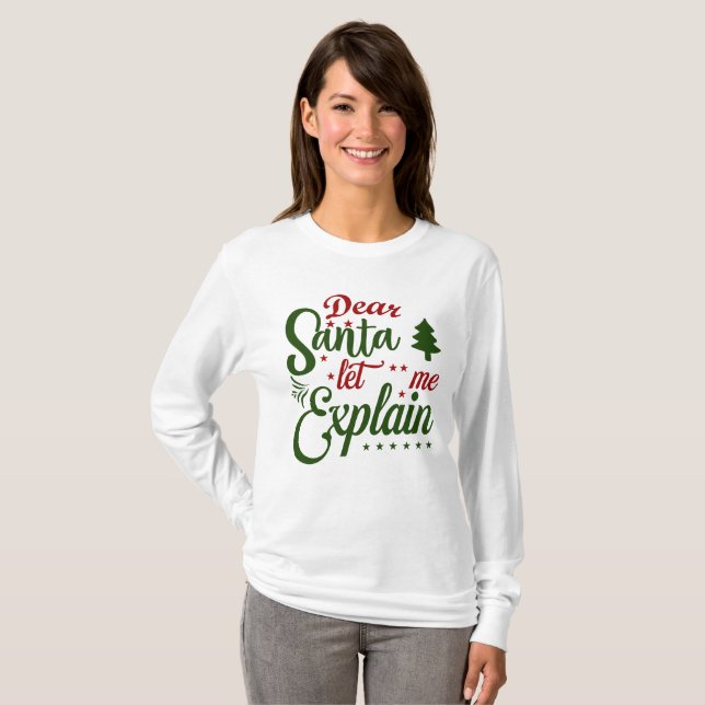 Camiseta t-shirt de Natal Svg (Frente Completa)