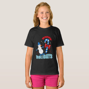 Camiseta T-Shirt de Neve de Natal