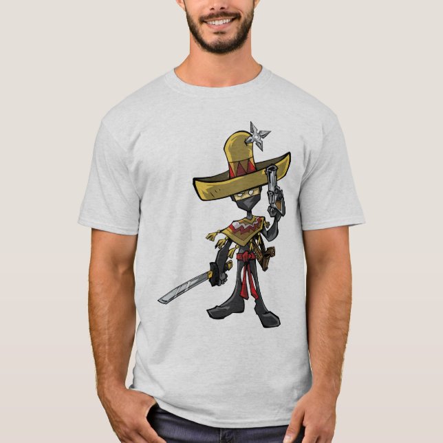 Camiseta T-shirt de Ninja Bandito (Frente)