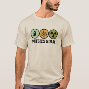 Camiseta T-shirt de Ninja da física