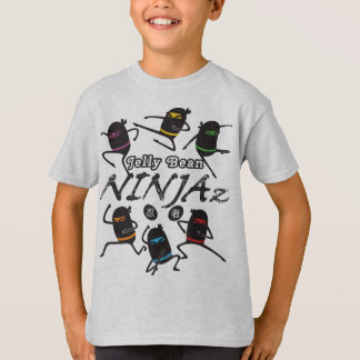 Camiseta T-shirt de Ninja dos miúdos: Feijão de geléia