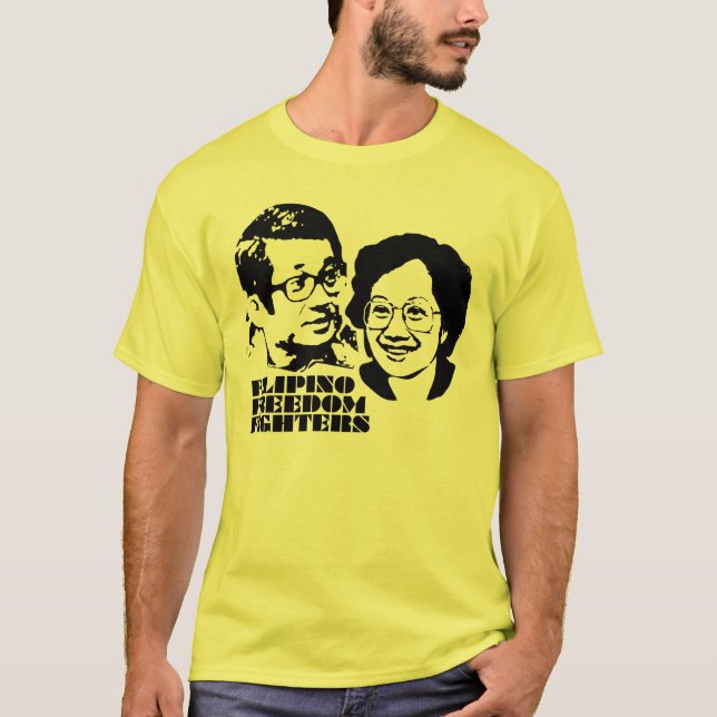 Camiseta T-shirt de Ninoy & de Cory (Frente)