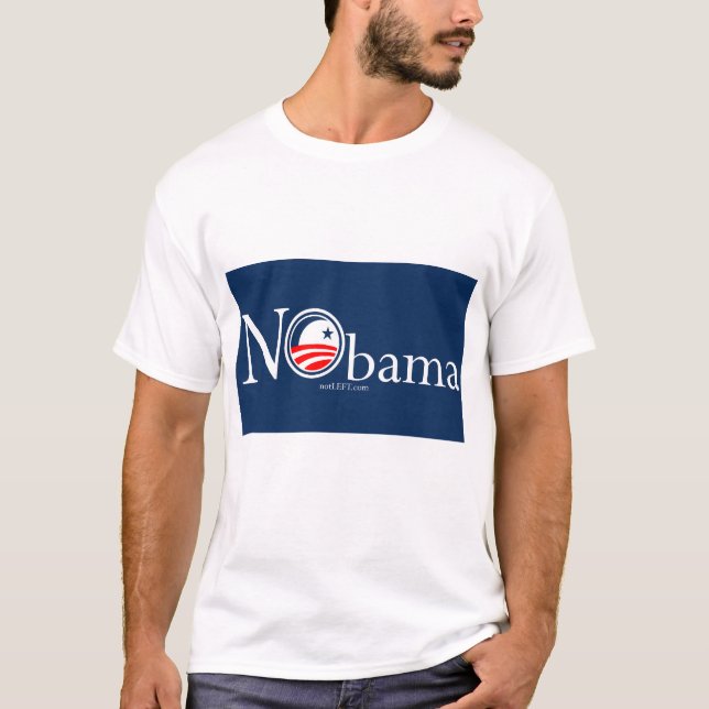 Camiseta T-shirt de NObama (Frente)