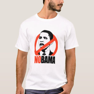 CAMISETA T-SHIRT DE NOBAMA/ANTI-OBAMA