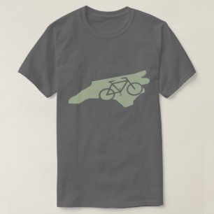 Camiseta T-shirt de North Carolina da bicicleta