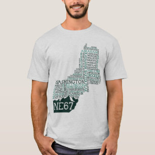 Camiseta T-shirt de Nova Inglaterra 67