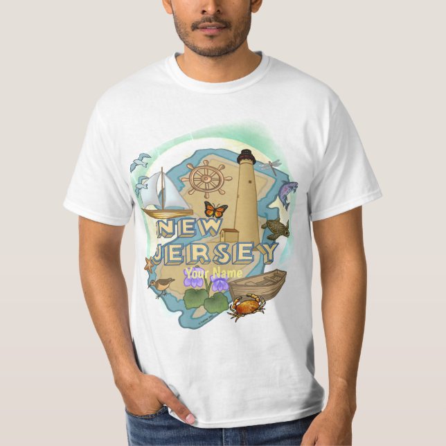 Camiseta t-shirt de Nova Jersey (Frente)