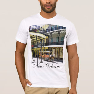Camiseta T-shirt de Nova Orleães do bairro francês