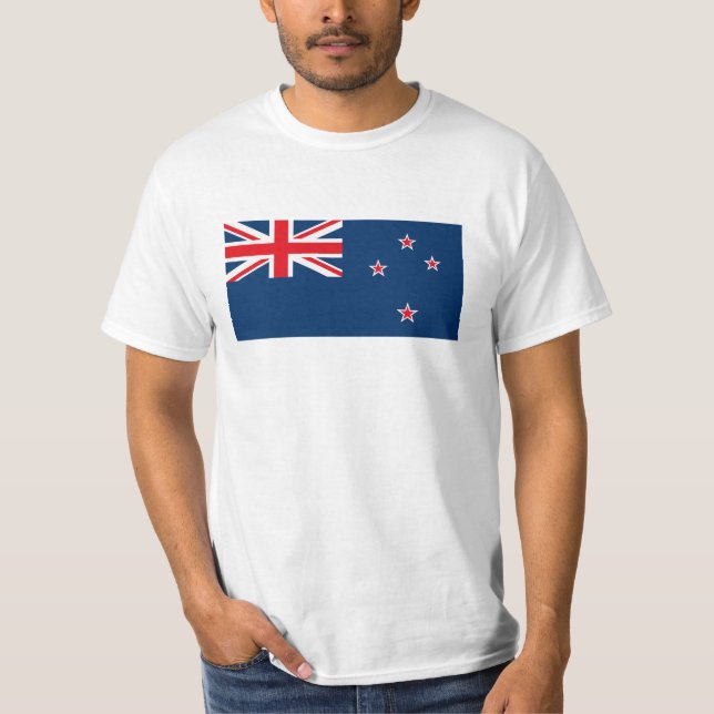 Camiseta T-shirt de Nova Zelândia (Frente)