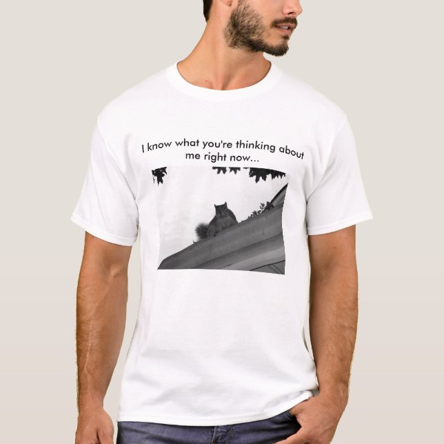 Camiseta T-shirt de noz do esquilo (Frente)