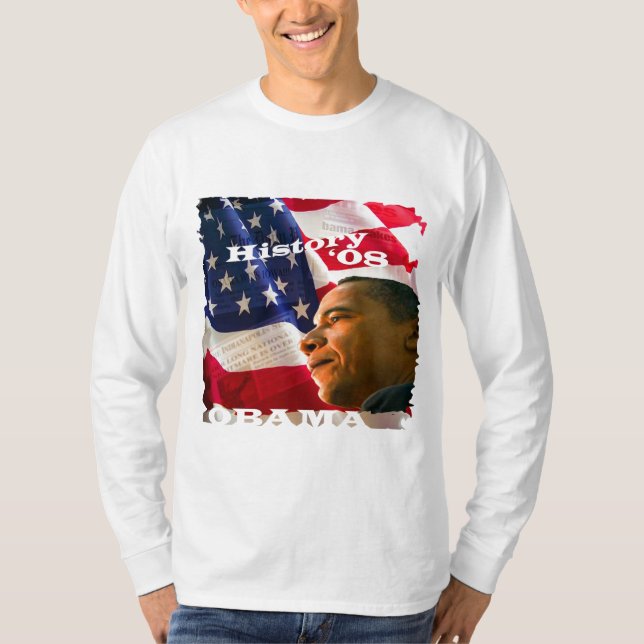 Camiseta T-shirt de Obama (Frente)