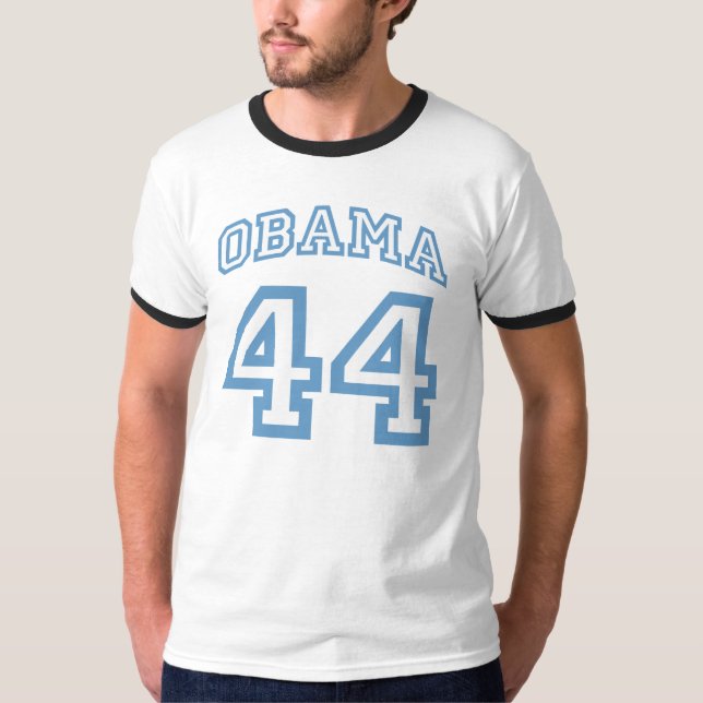 Camiseta T-shirt de Obama 44 (Frente)