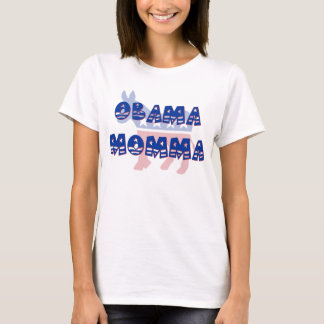 Camiseta T-shirt de Obama Momma Democrata
