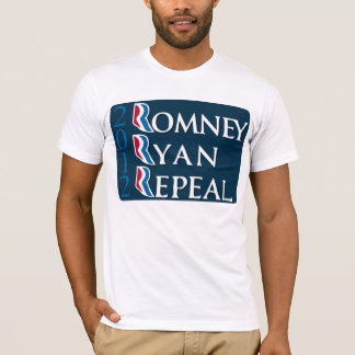Camiseta T-shirt de Obamacare da revogação de Romney Ryan