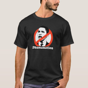CAMISETA T-SHIRT DE OBAMANATION/ANTI-OBAMA