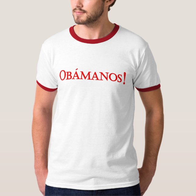 Camiseta T-shirt de Obamanos (Frente)