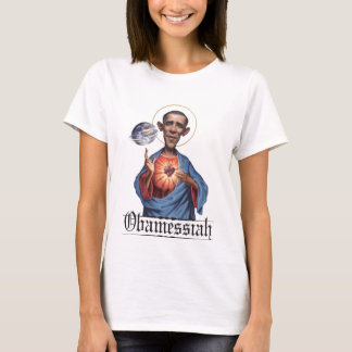 Camiseta T-shirt de Obamessiah: Mulheres