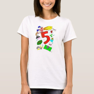 Camiseta T-Shirt de Ode a Cinco Mulheres