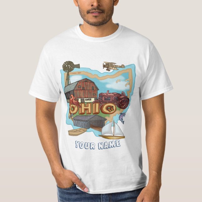 Camiseta t-shirt de Ohio (Frente)