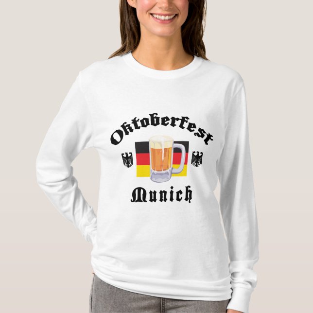 Camiseta T-shirt de Oktoberfest Munich (Frente)