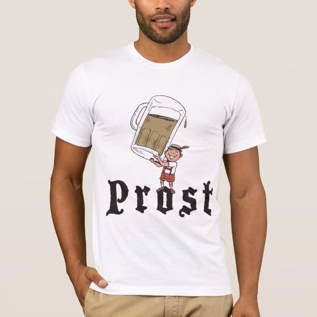 Camiseta T-shirt de Oktoberfest Prost (Frente)