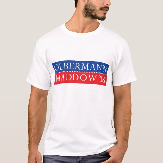 Camiseta T-shirt de Olbermann Maddow (Frente)