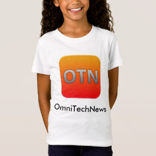 Camiseta T-shirt de OmniTechNews - miúdos, meninas