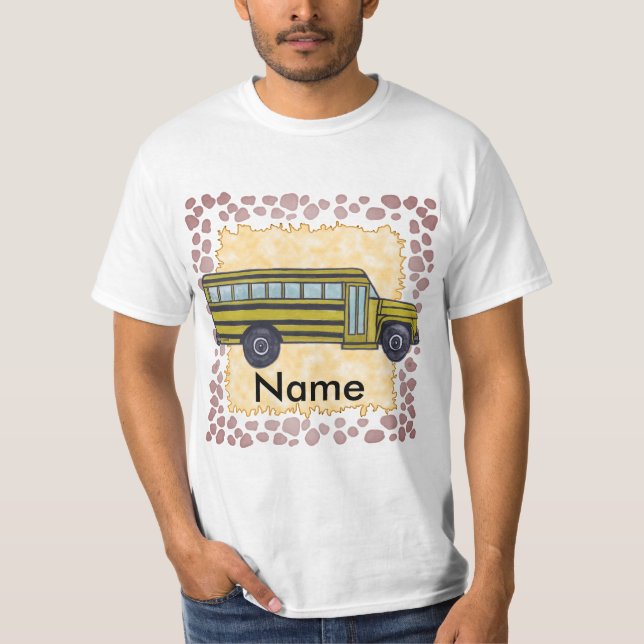 Camiseta T-Shirt de ônibus escolar (Frente)