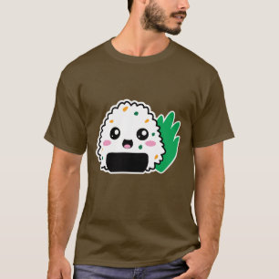 Camiseta T-shirt de Onigiri (escuro)