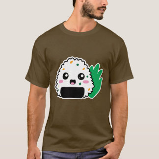 Camiseta T-shirt de Onigiri (escuro)