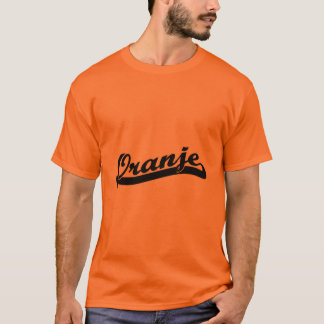 Camiseta T-shirt de Oranje da equipe