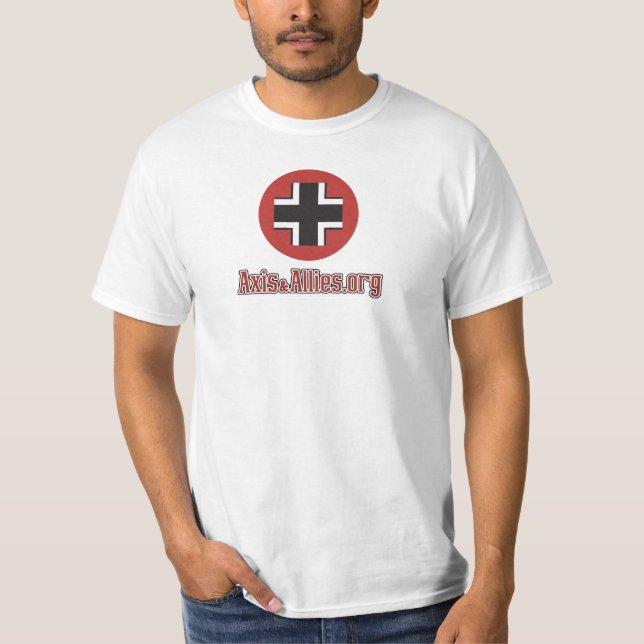 Camiseta T-shirt de .org Alemanha Roundel da linha central (Frente)