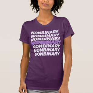 Camiseta T-Shirt de Orgulho Não Binário